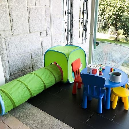 Maison Familiale De Caractere Avec Piscine Padronelo Luaran gambar