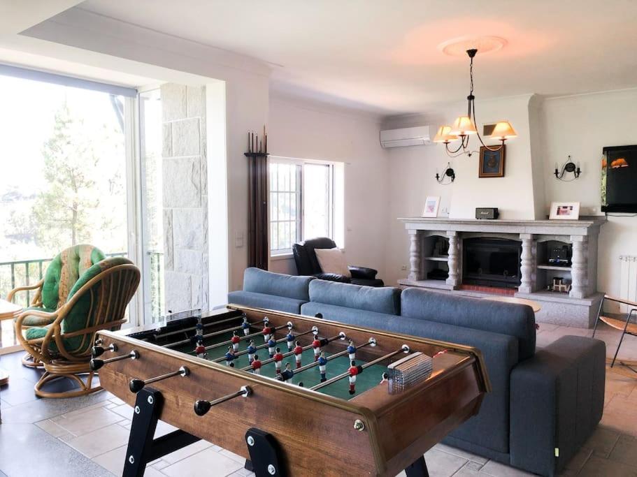 Maison Familiale De Caractere Avec Piscine Padronelo Luaran gambar